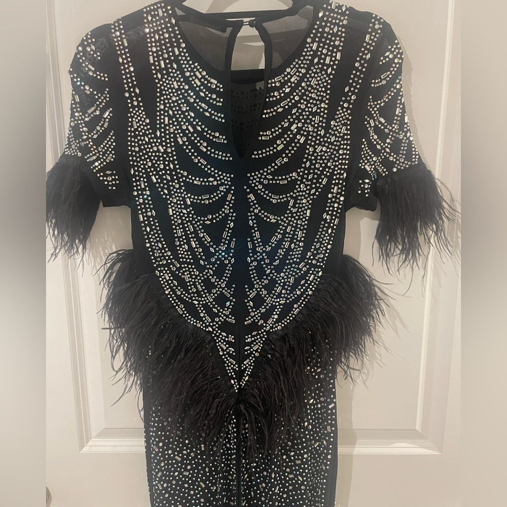 Rhinestone Maxi Dress - Picture 3 of 5